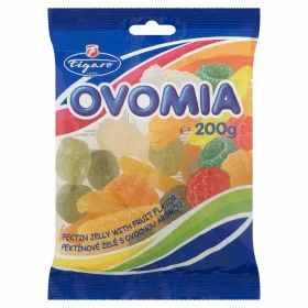 Ovomia gyümölcs ízű zselé cukorka 200g