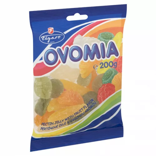 Ovomia gyümölcs ízű zselé cukorka 200g