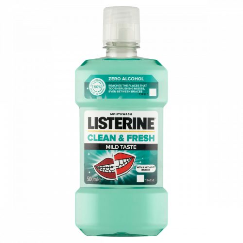 Listerine Clean & Fresh Mild Taste szájvíz 500 ml