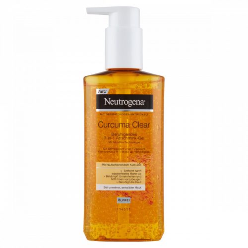 Neutrogena Curcuma Clear 3 in 1 micellás gél 200 ml