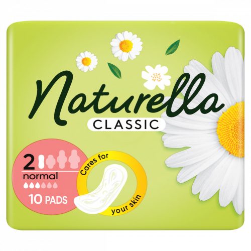 Naturella Classic Normal Plus Méret 2 Szárnyas Betét 10 db