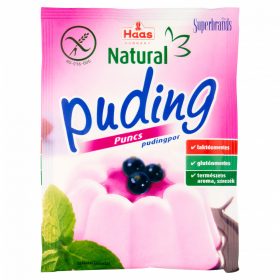 Haas Natural Puncsízű pudingpor 40g