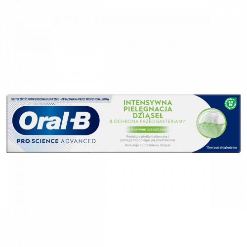 Oral-B Professional Gum Intensive Care & Bacteria Guard Intense Clean Fogkrém 75 ml