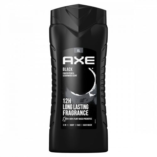 AXE Black 3 in 1 tusfürdő testre, arcra, hajra 400 ml