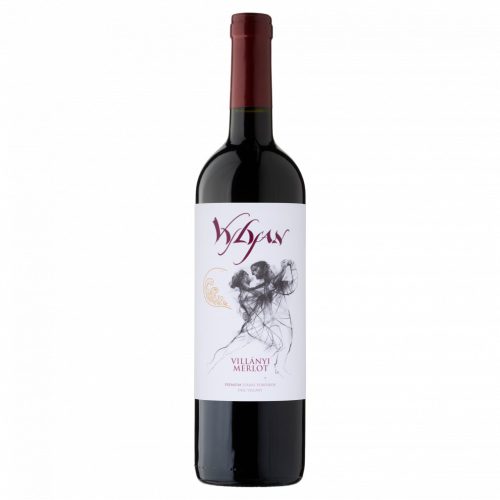 Vylyan Villányi Merlot prémium száraz vörösbor 15% 750 ml