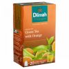 Dilmah Premium filteres zöld tea grépfrút aromával, aromazáró csomagolásban 20 filter 30g