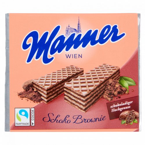 Manner ropogós kakaós ostyaszeletek kakaós krémmel töltve 75 g