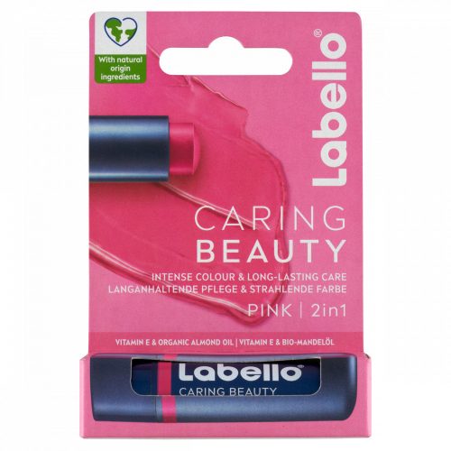 Labello Caring Beauty Pink ajakápoló 4,8 g 