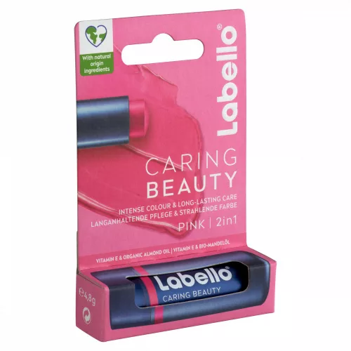 Labello Caring Beauty – Pink színezett