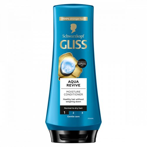 Gliss Aqua Revive hajbalzsam hyaluron komplex-szel és tengeri algával normál és száraz hajra 200 ml