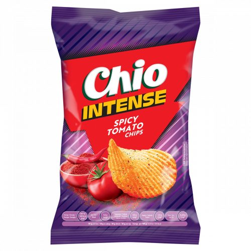 Chio Intense paradicsom, chili és bors ízű burgonyachips 55 g