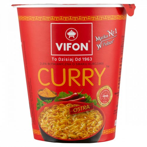 Vifon curry csirke ízű instant leves 60 g