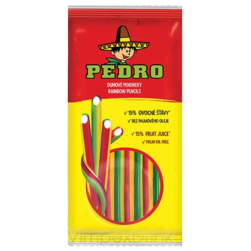 Pedro Gumicukor Rainbow pencils 80g