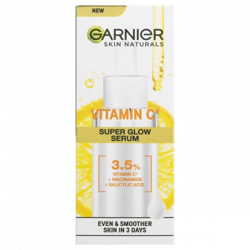 Garnier Skin Naturals Ragyogást Adó Szuper Szérum C-vitaminnal*, 30 ml