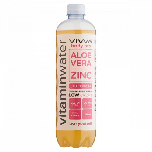 Viwa Vitaminwater Body Pro narancs-maracuja ízű szénsavmentes üdítőital 600 ml