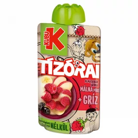 Kubu Tízórai püré málna-gríz 100g /12/