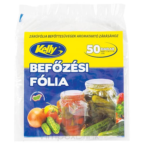 Kelly Befőzési fólia 50lapos