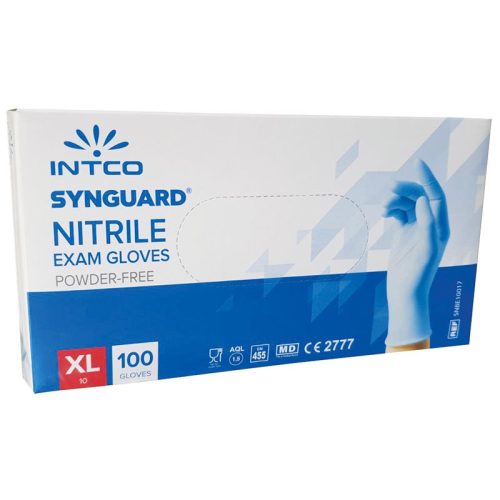 Synguard Nitril púd.m. v.kesztyű 100db XL