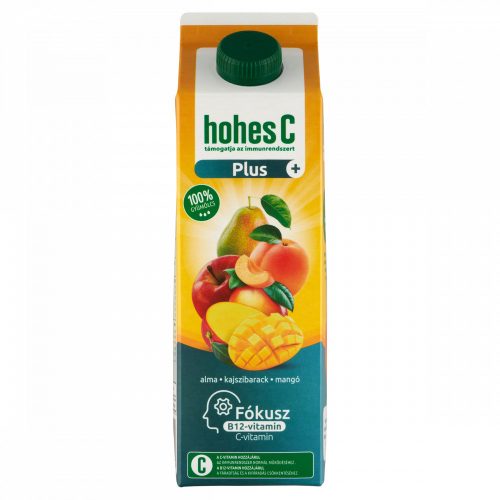 Hohes C Plus+ Fókusz 100% vegyes gyümölcslé 1 l