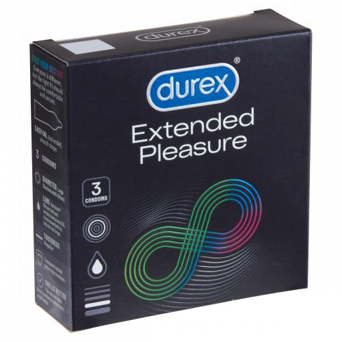 Durex Óvszer 3db Extended Pleasure