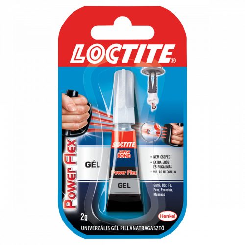 Loctite Super Bond Power Flex Gel univerzális gél pillanatragasztó 2 g