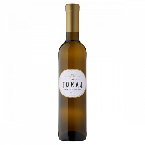 Lyska Tokaji Furmint késői szüretelésű édes fehérbor 11% 500 ml