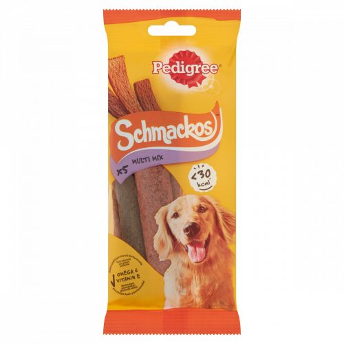 Pedigree Schmackos kiegészítő állateledel felnőtt kutyák számára 5 db 36 g