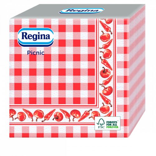 Regina Picnic szalvéta 1 rétegű 33 x 33 cm 45 db