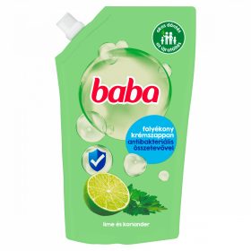 Baba foly.szappan utt. 500ml Antibak.Lime