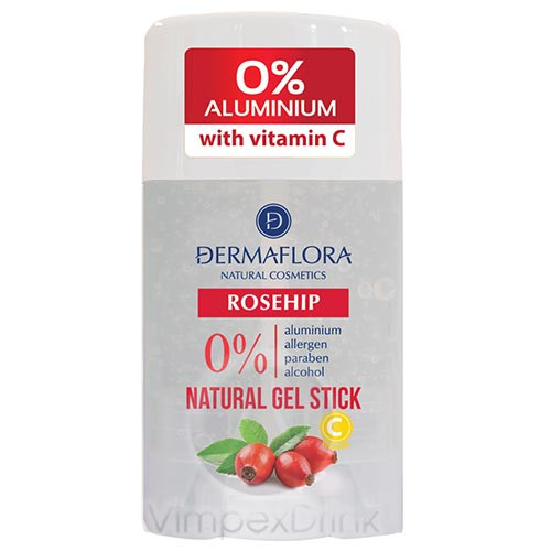 Dermaflora 0% gél stift 50ml csipkebogyó