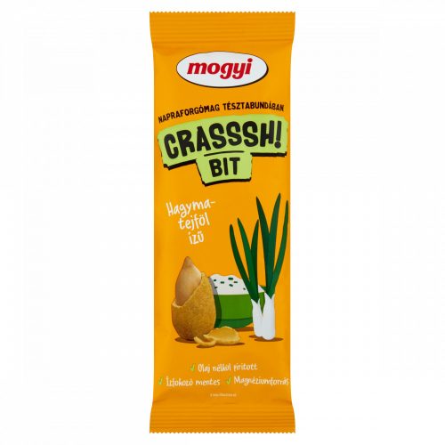 Mogyi Crasssh! Bit napraforgómag hagyma-tejföl ízű tésztabundában 70 g