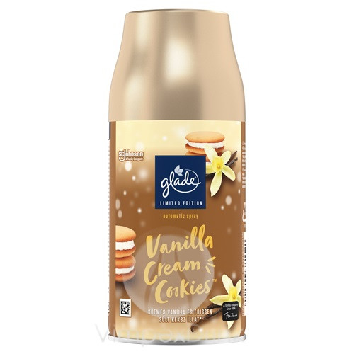 Glade Aut.spray utt. 269ml Van.Cr. Cookies