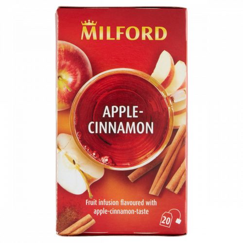 Milford alma-fahéj ízű gyümölcstea 20 filter 50 g