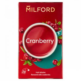   Milford vörös áfonya ízesítésű gyümölcstea 20 filter 45 g