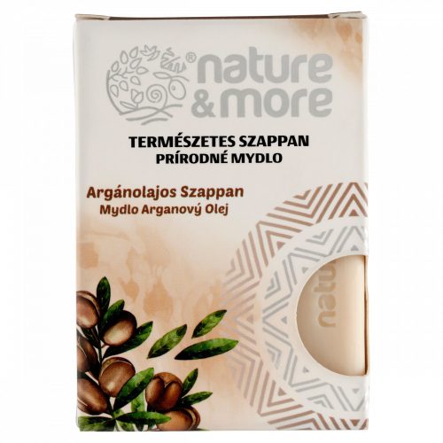 Nature & More természetes, argánolajos szappan 100 g