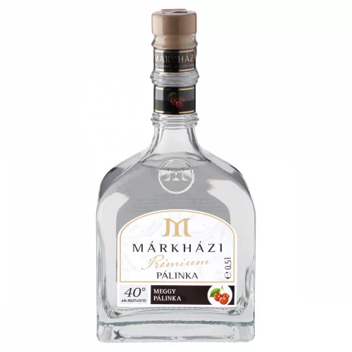 Márkházi Meggy Pálinka 0,5l 40%