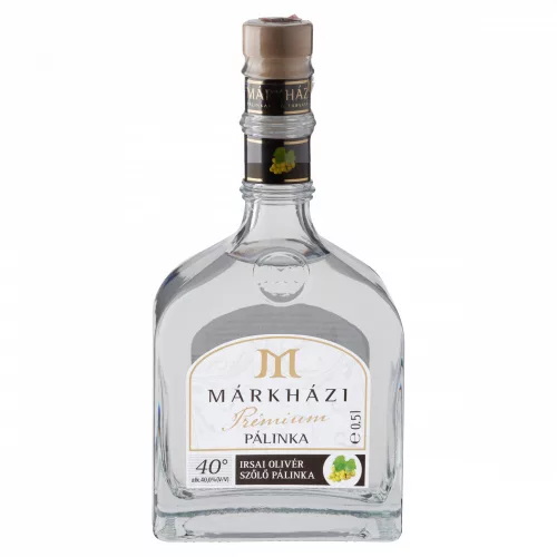 Márkházi Irsai Olivér Pálinka 0,5l 40%