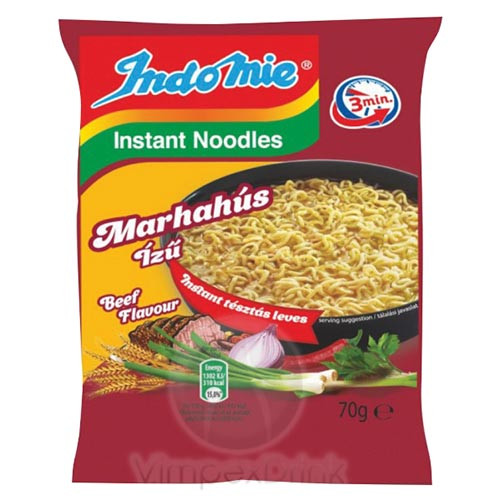 IndoMie instant tésztaleves marha 70g