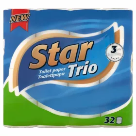 Star Toalettpapír Trio 3rét. 32 tek.