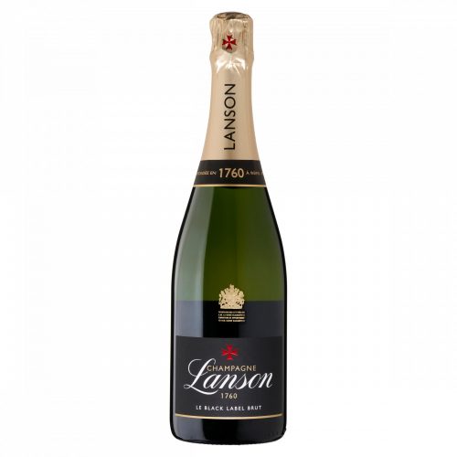 Lanson Champagne Black Label Brut francia pezsgő 12,5% 0,75 l