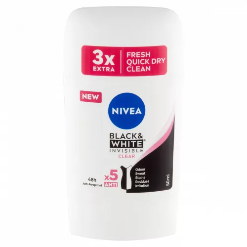 Nivea stift 50ml B&W Clear