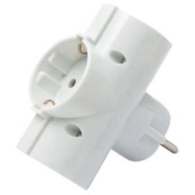 UltraTech elosztó 3dugalj feh.AD138WH