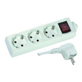 UltraTech elosztó 3-as 1,5m kábel dugvilla