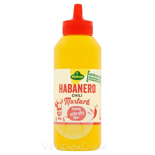 Kühne Habanero Mustár 250ml