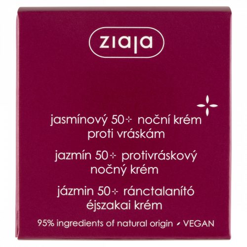 Ziaja jázmin 50+ ránctalanító éjszakai krém 50 ml 