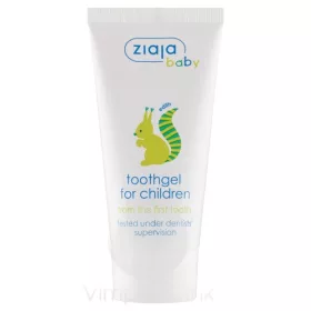 Ziaja fogkrém 50ml Gyermek fluoridm.