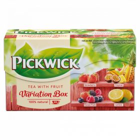   Pickwick Variaton Box variációk gyümölcsízű fekete teák gyümölcsdarabokkal 20 filter 30 g