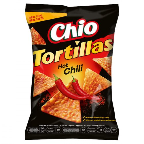 Chio Tortillas chilis kukoricasnack 110 g