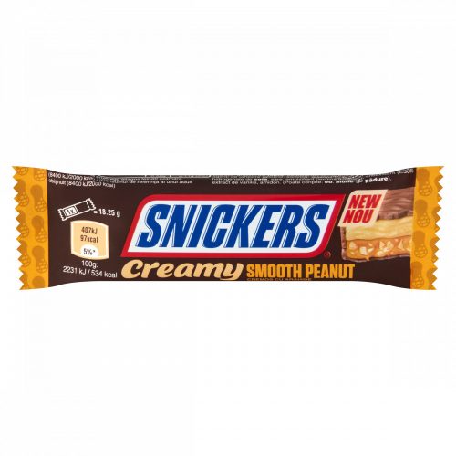 Snickers Creamy Smooth Peanut 36,5g