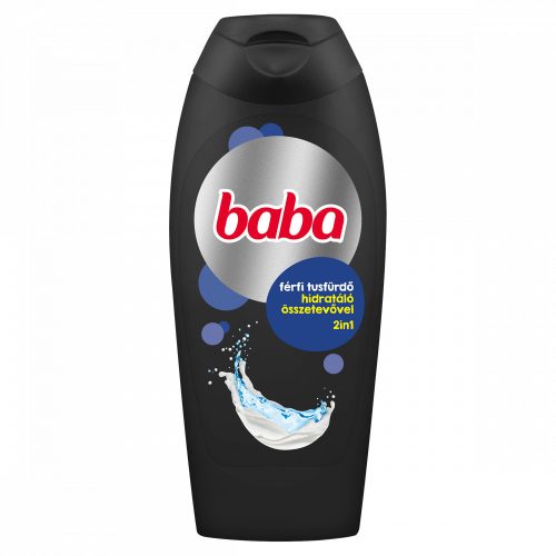 Baba 2in1 férfi tusfürdő hidratáló összetevővel 400 ml